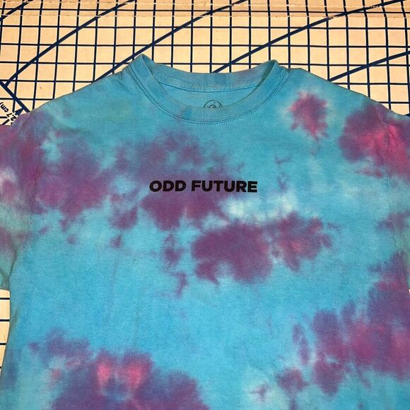 Odd Future T-Shirt Size Medium Tie Dye Double Sided Graphic Shirt - Picture 6 of 8